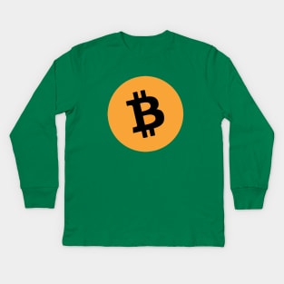 Bitcoin Kids Long Sleeve T-Shirt